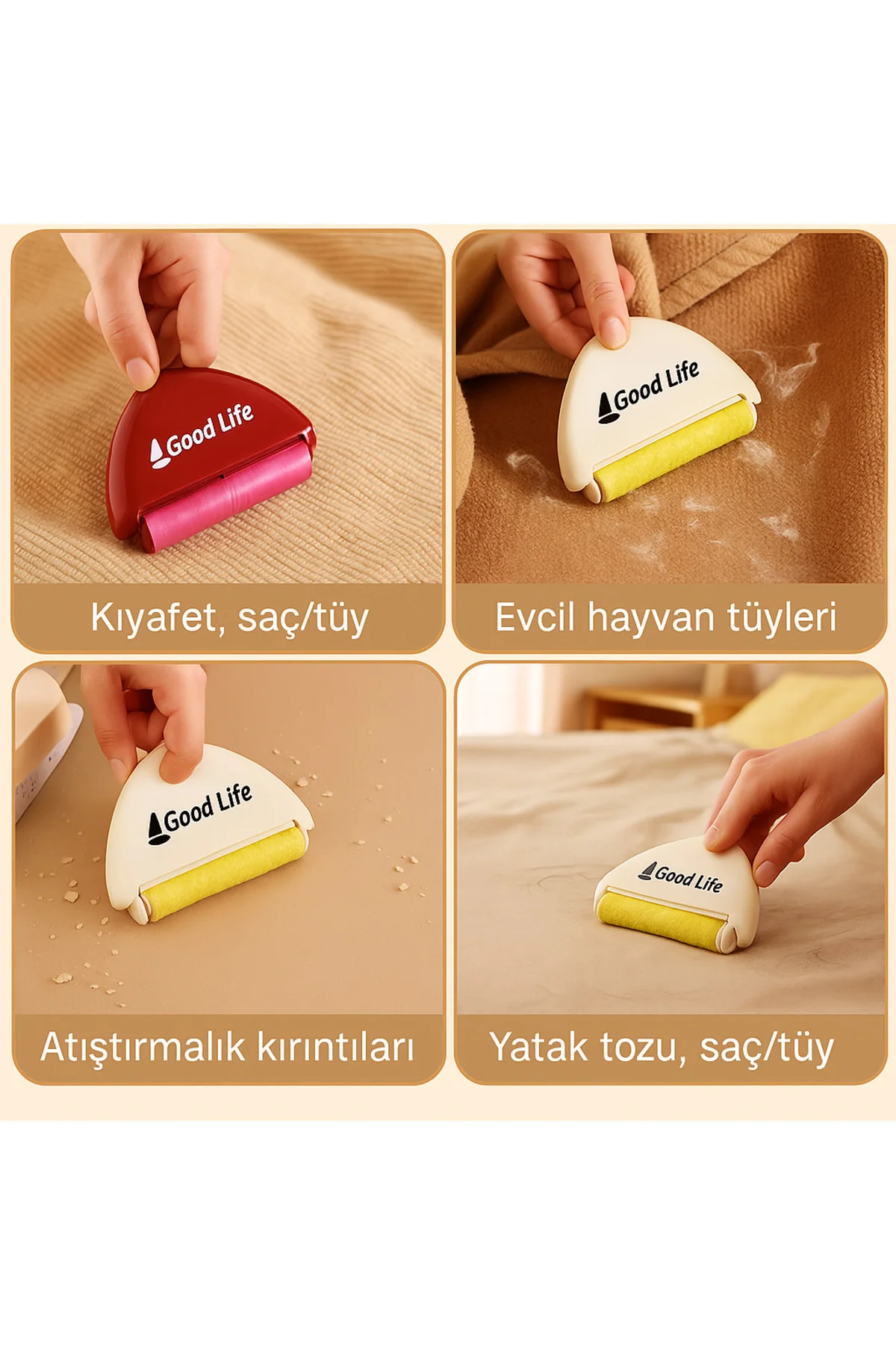 Yıkanabilir Taşınabilir Üçgen Tüy Toplayıcı – Kolay Taşıma, Tüy T