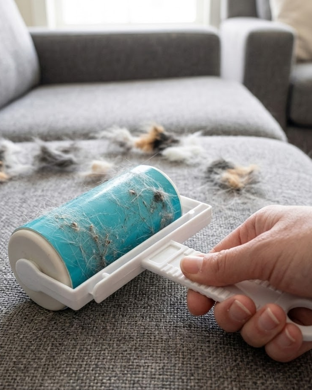 Yıkanabilir Tüy Toplama Rulosu Kedi Köpek Tüyü Temizleme Çok Amaç