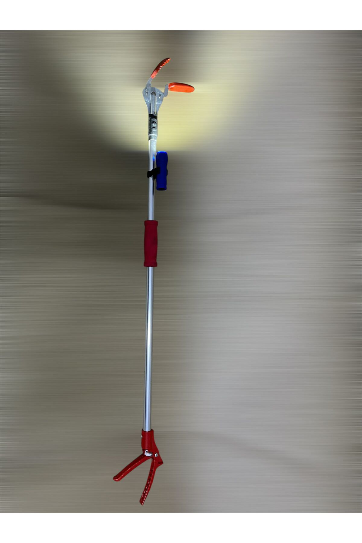 Ekvet Yılan Sürüngen Yakalama Aleti 120 Cm Fenerli