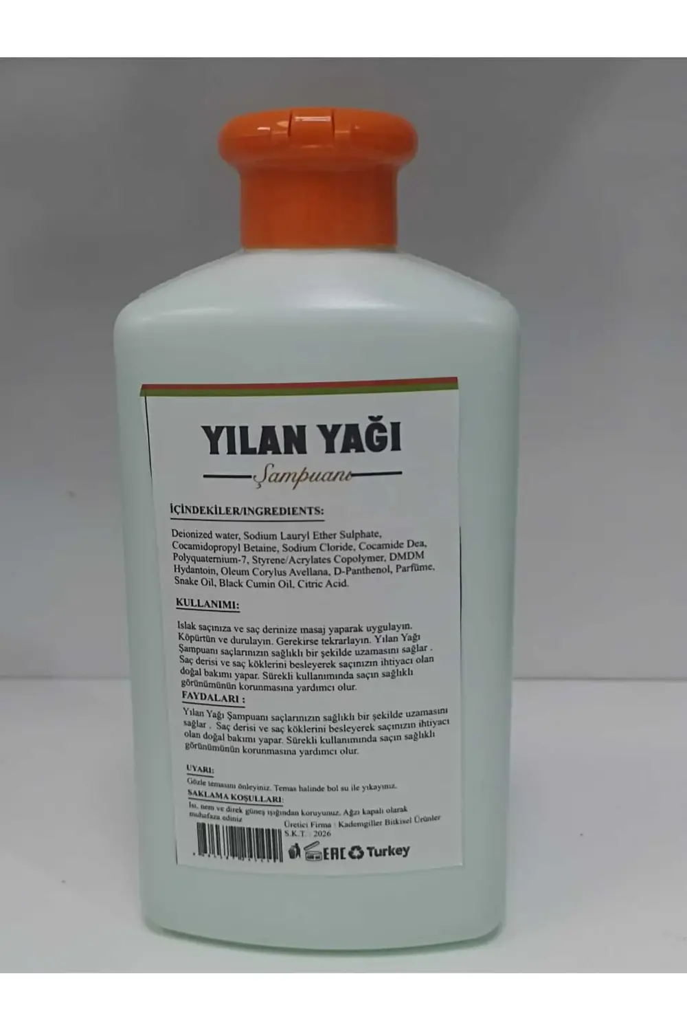YILAN YAĞI ŞAMPUANI