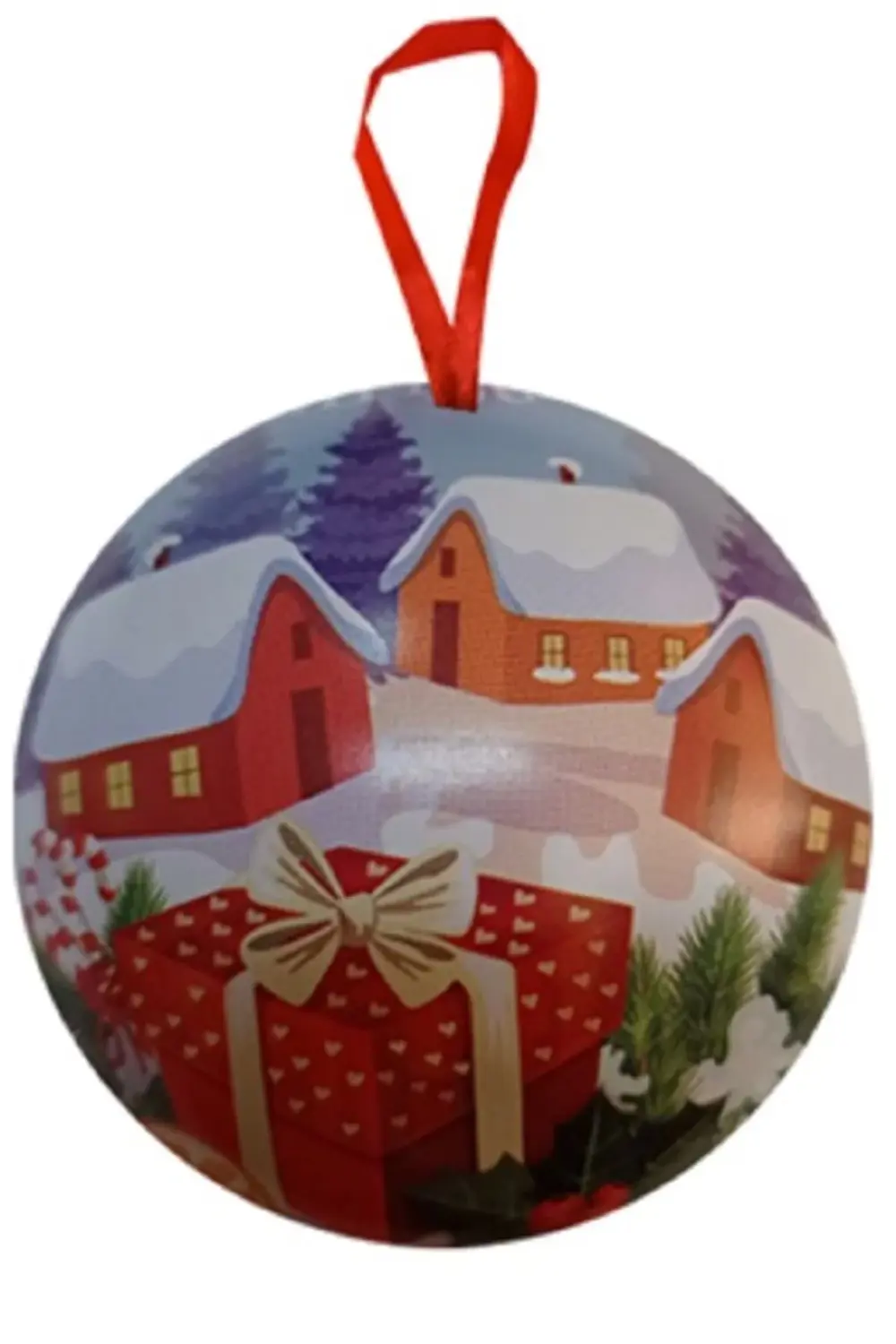 Yılbaşı Ağaç Süsü 7cm Lüks 1 Adet