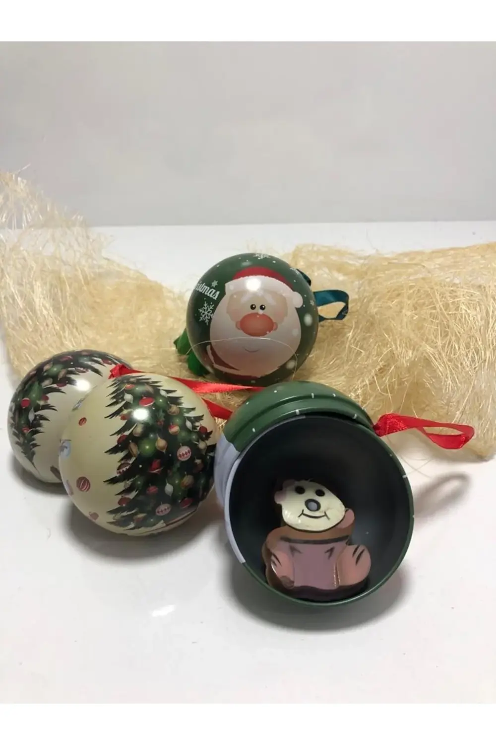 Yılbaşı Ağaç Süsü 7cm Lüks 1 Adet