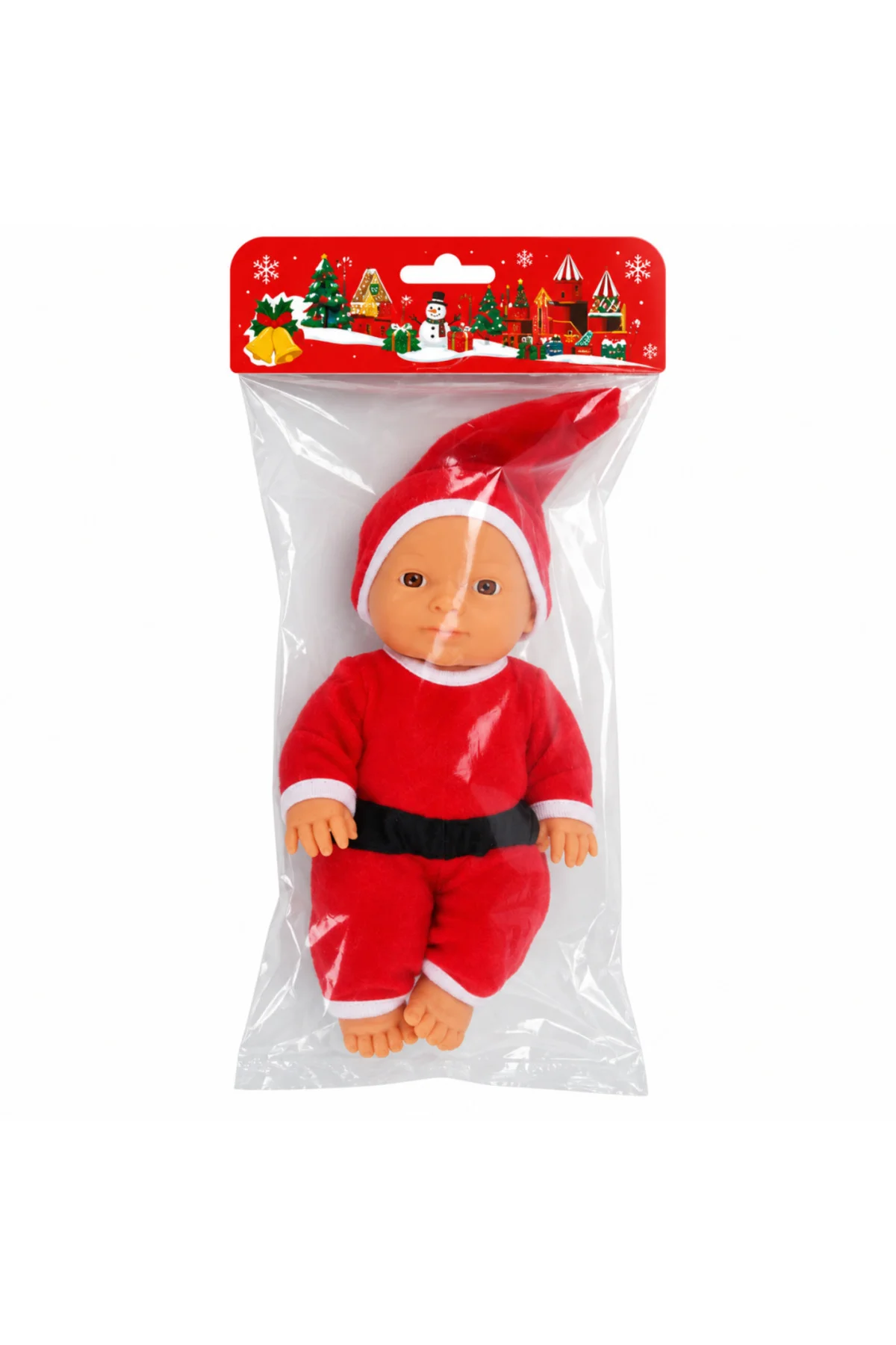 Yılbaşı Bebeği 23 cm. (adet fiyatıdır) Yılbaşı Bebeği 23 cm. (adet fiyatıdır) - Görsel 4