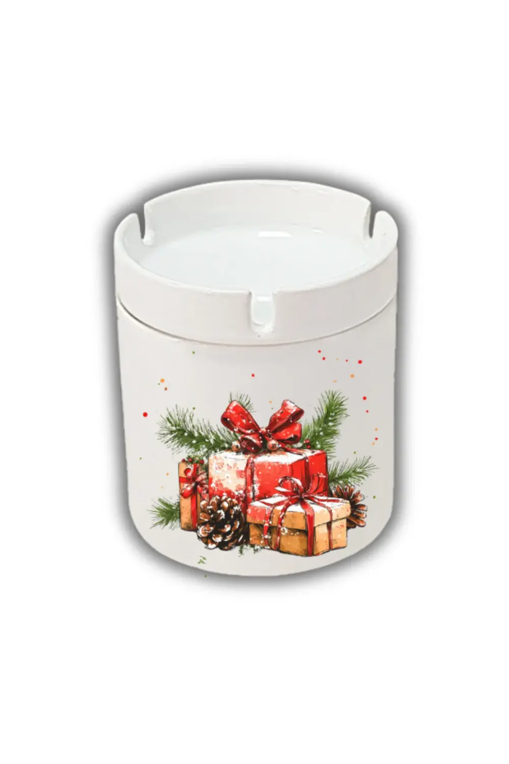 Yılbaşı Hediyesi Baskılı Küllük Yeni Yıl Yılbaşı Hediyesi