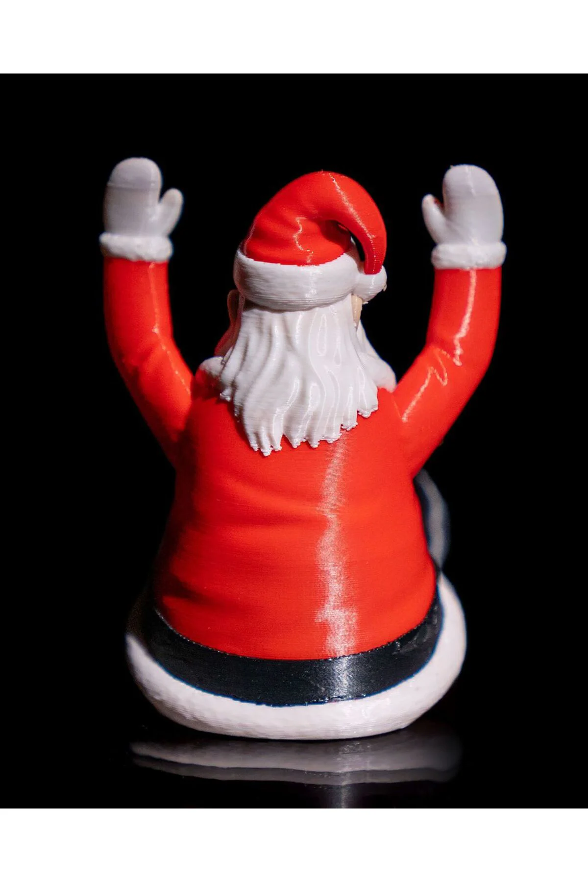 Yılbaşı Hediyesi Telefon Standı Noel Baba Masaüstü Telefon Standı 10CM