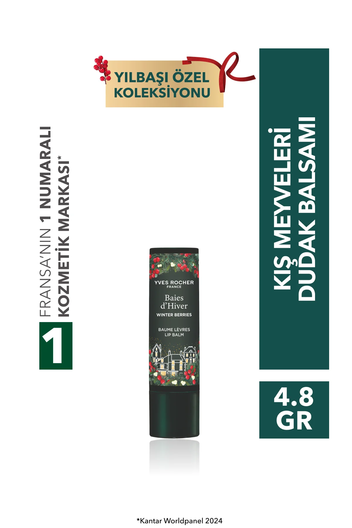 Yılbaşı Kış Meyveleri Dudak Balsamı-4.8 gr-61415