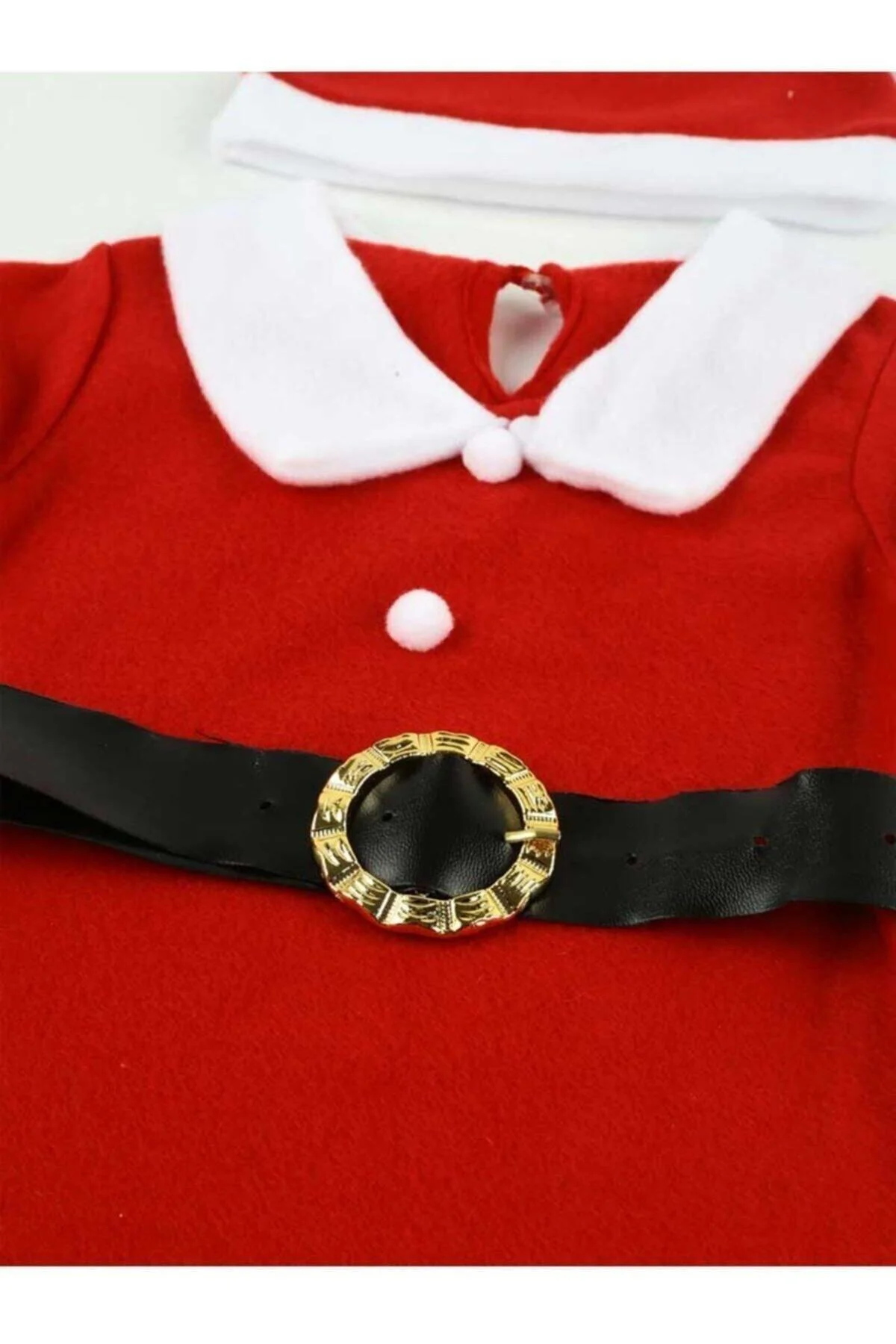 Yılbaşı Kız Çocuk Noel Anne Kostümü