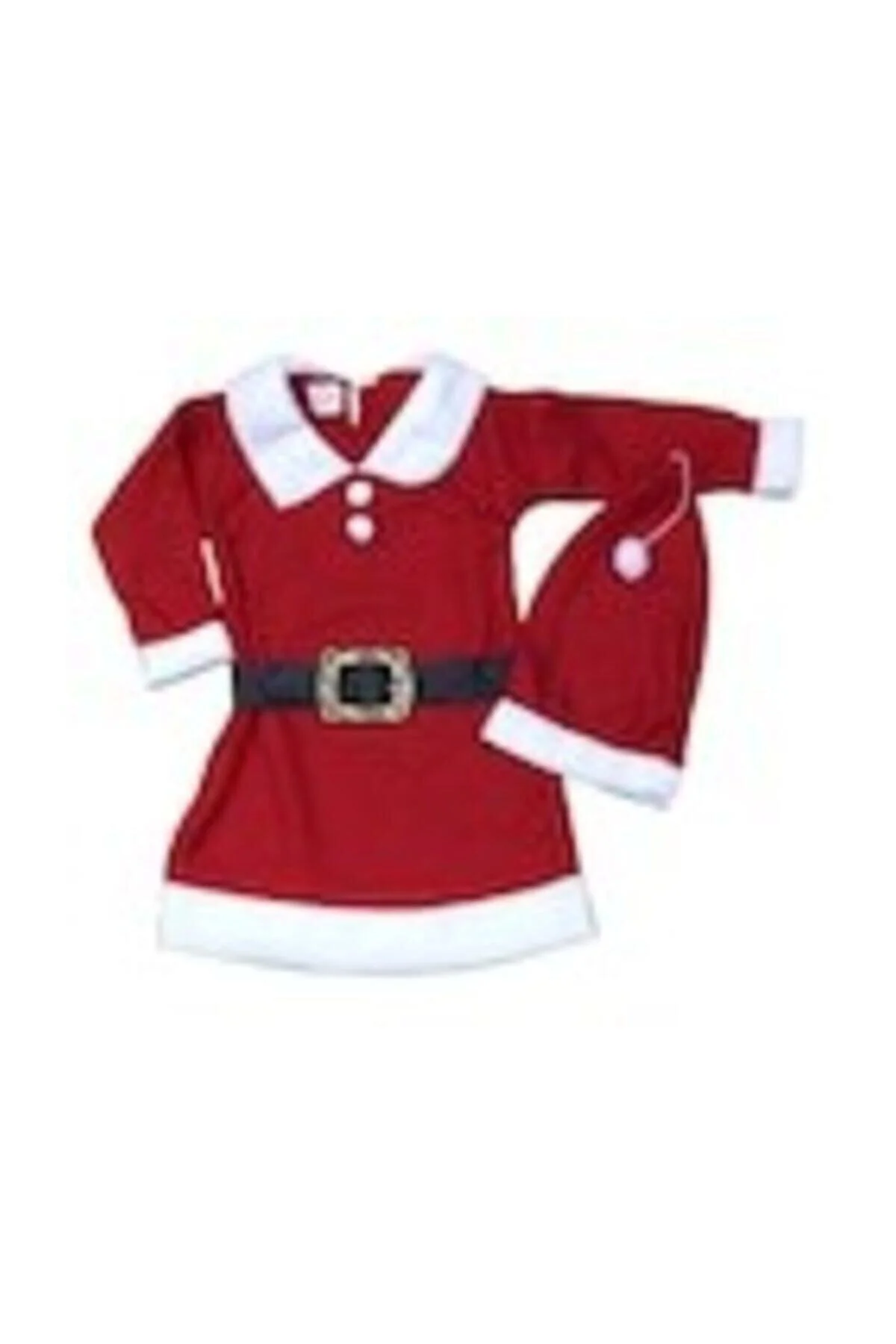 Yılbaşı Kız Çocuk Noel Anne Kostümü