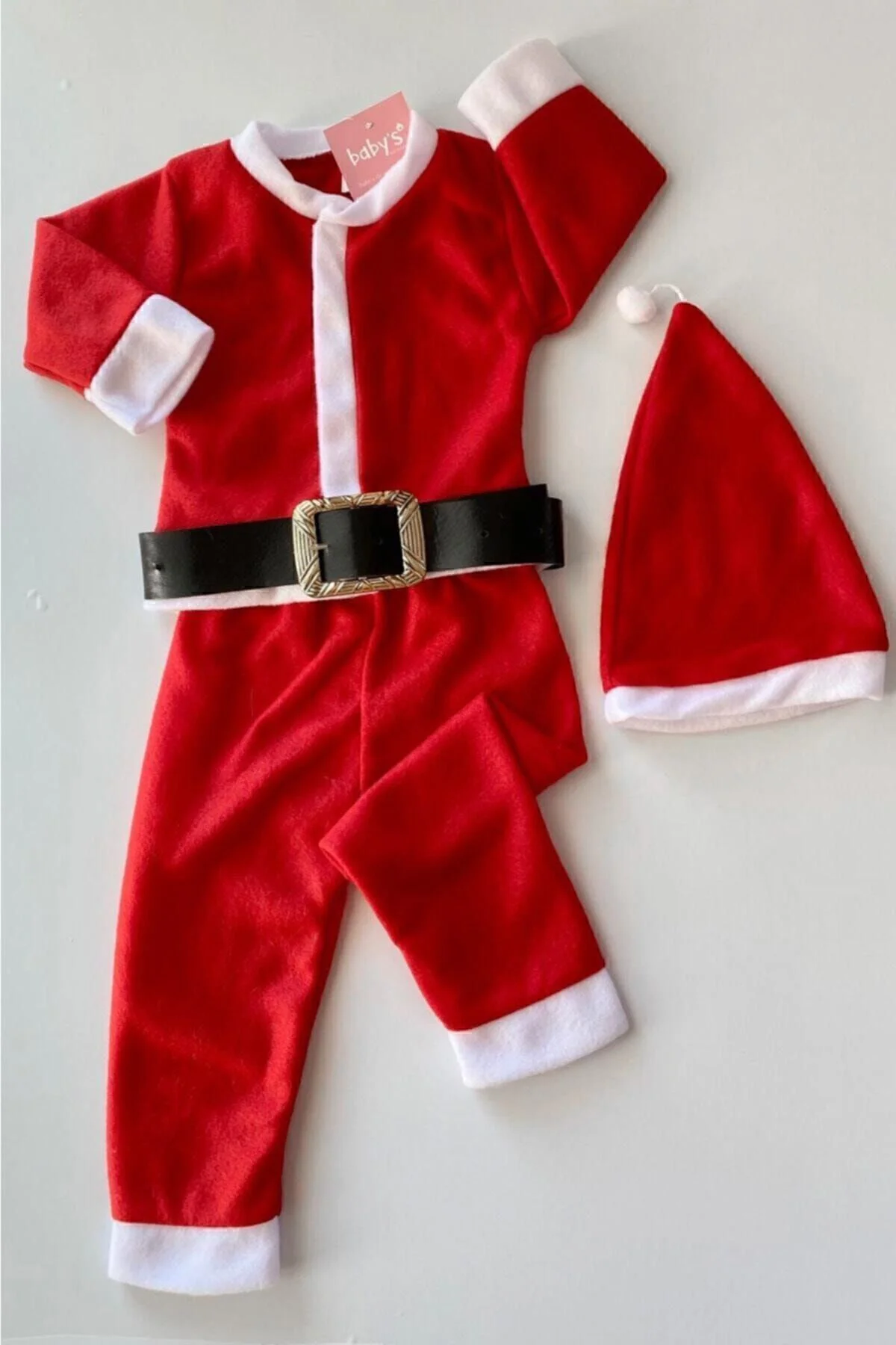 Yılbaşı Noel Alt Üst Takım.1 Yaş.kırmızı.01