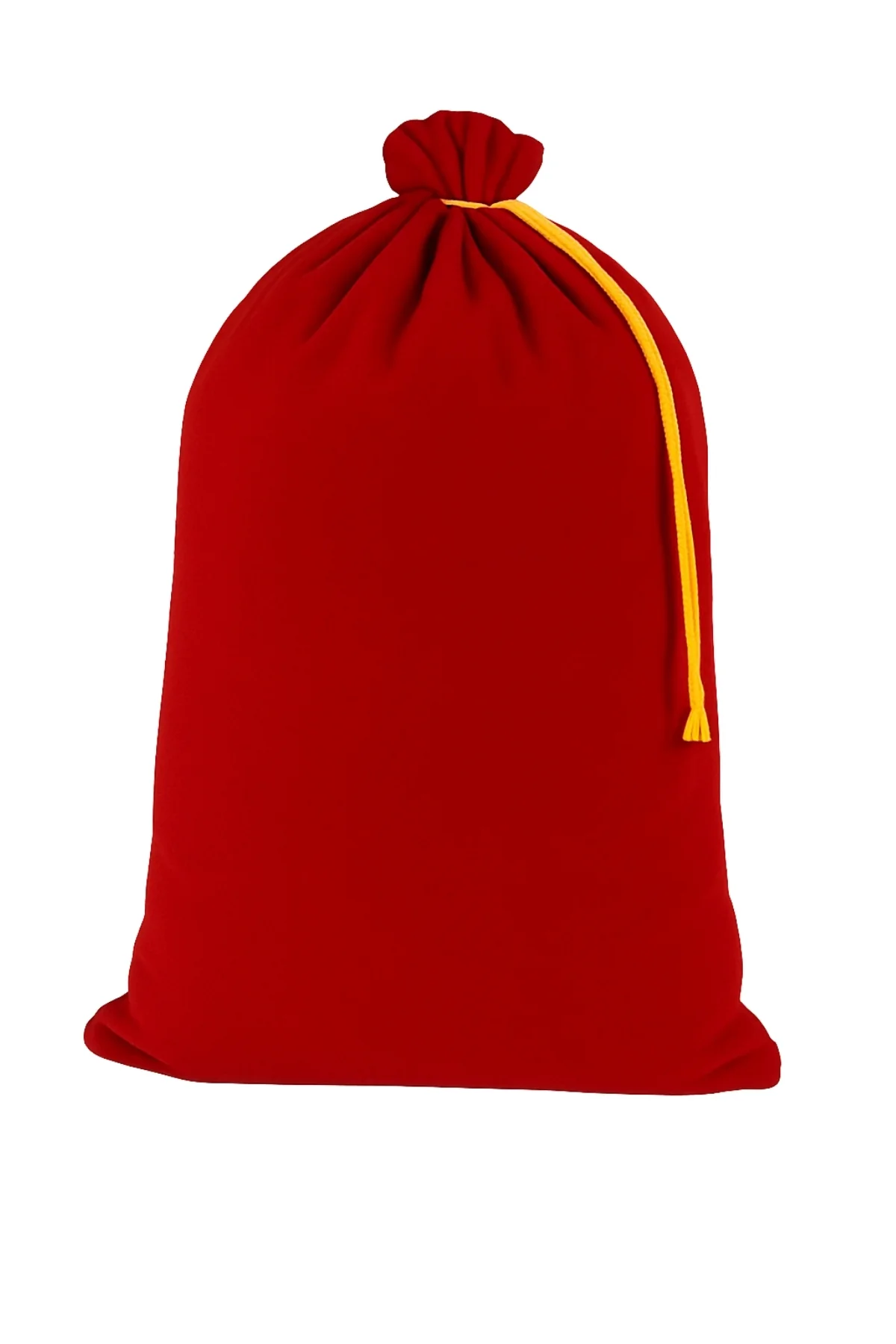 Yılbaşı Noel Baba Polar Hediye Çuvalı 60x75 Büzgü İpli Hediye Tor