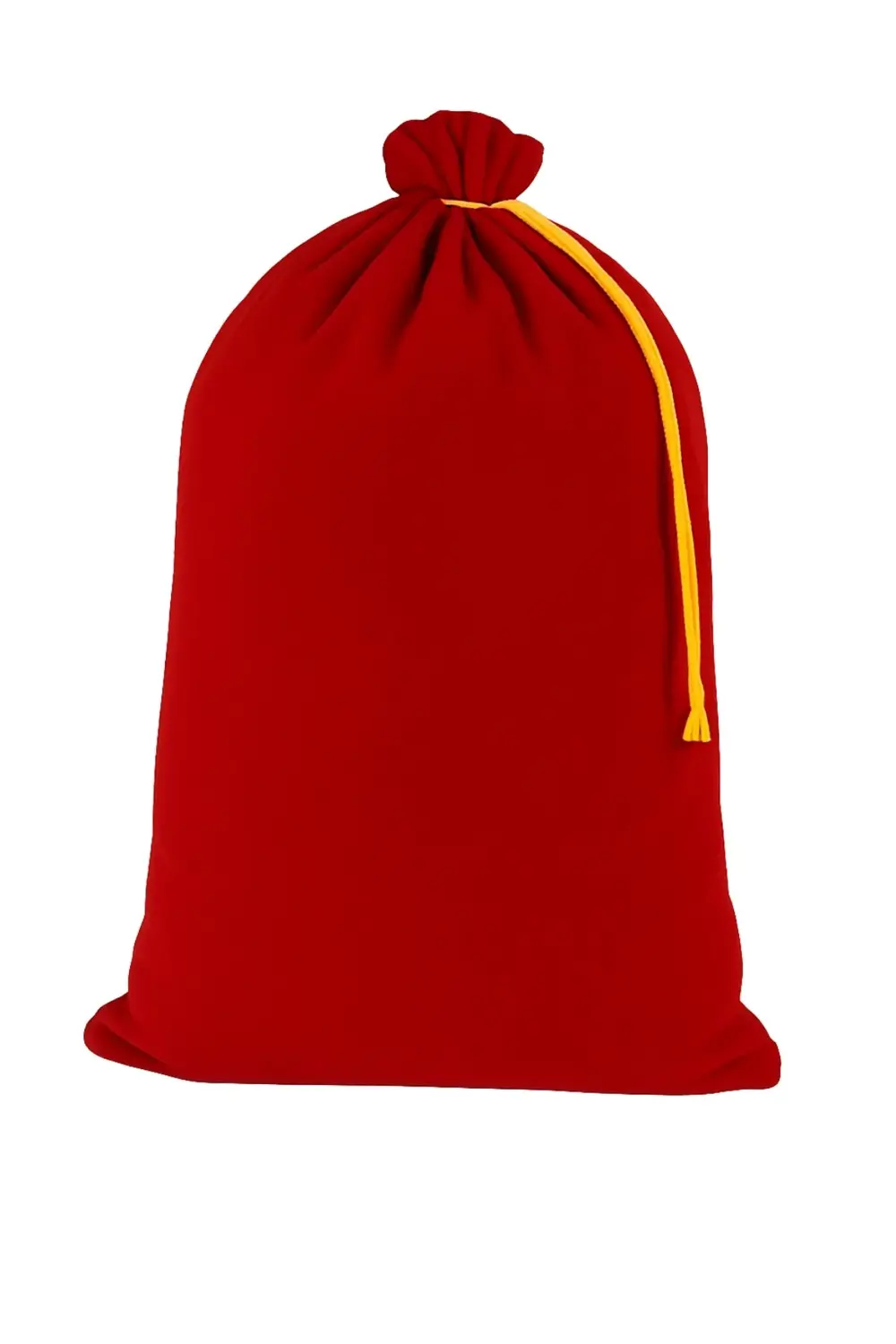 Yılbaşı Noel Baba Polar Hediye Çuvalı 60x75 Büzgü İpli Hediye Tor