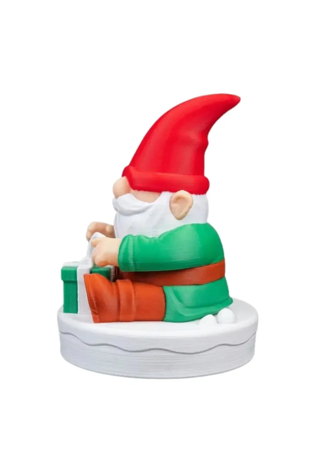 Yılbaşı Özel - 8 cm Hediye Kutulu Noel Cüce Figürü - Masaüstü Dek