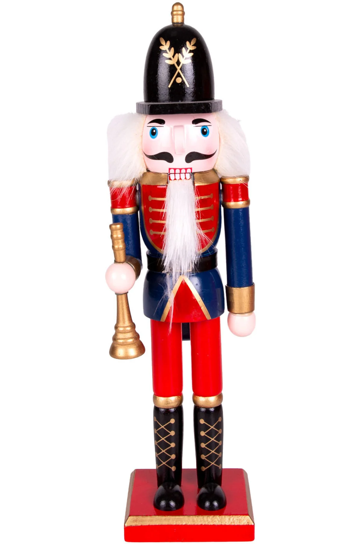 Yılbaşı Süsü Kurşun Asker Fındıkkıran Siyah Şapkalı Borazancı Kır