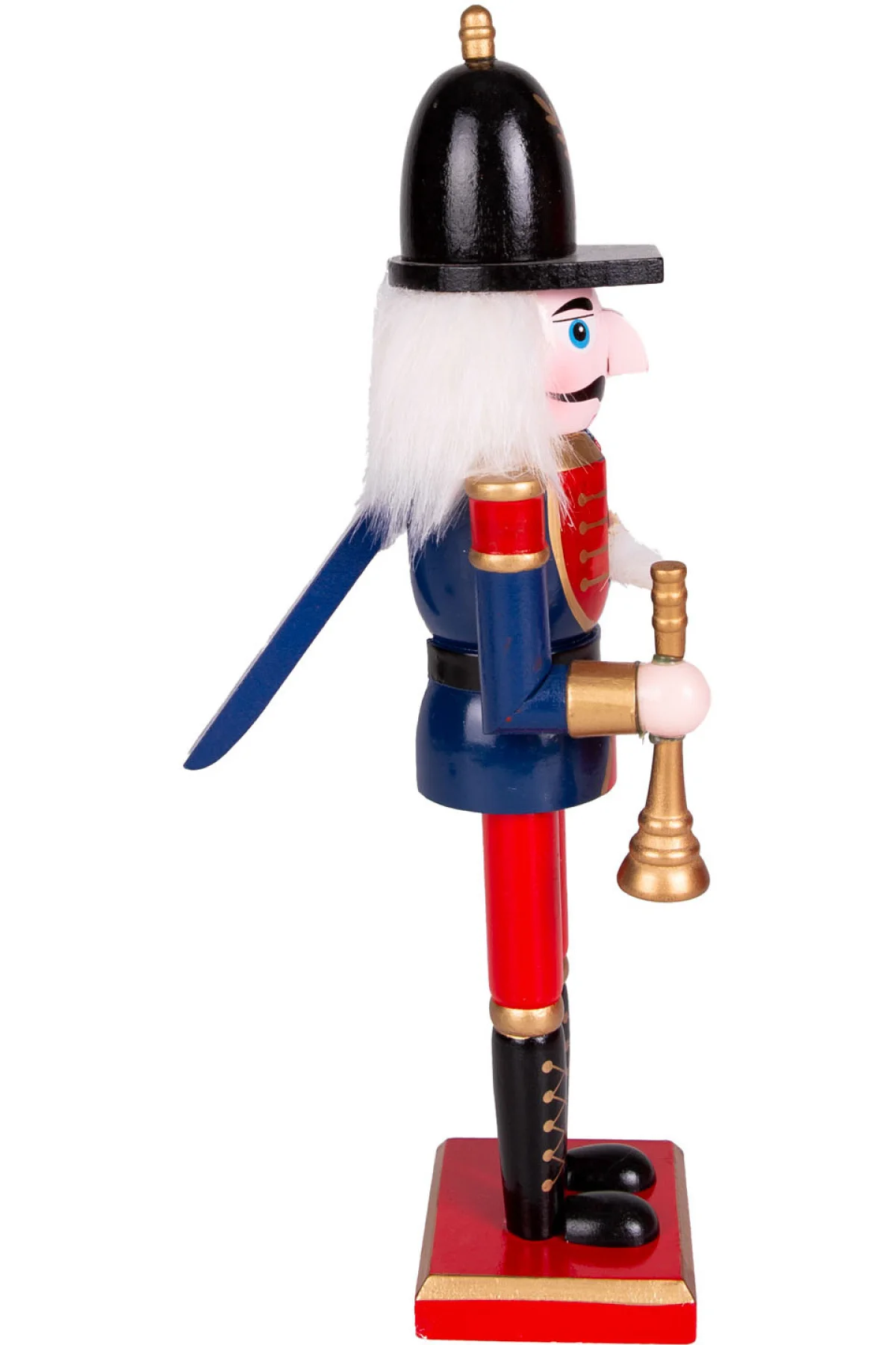 Yılbaşı Süsü Kurşun Asker Fındıkkıran Siyah Şapkalı Borazancı Kır