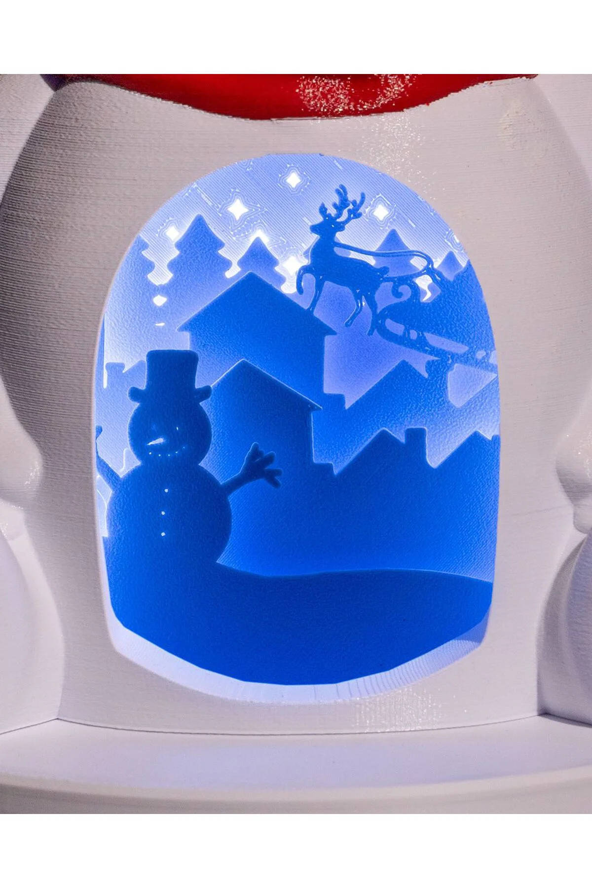 Yılbaşı Süsü Kutup Ayısı Led Lamba Yılbaşı Süsü Led Lamba Büyük Boy 20CM
