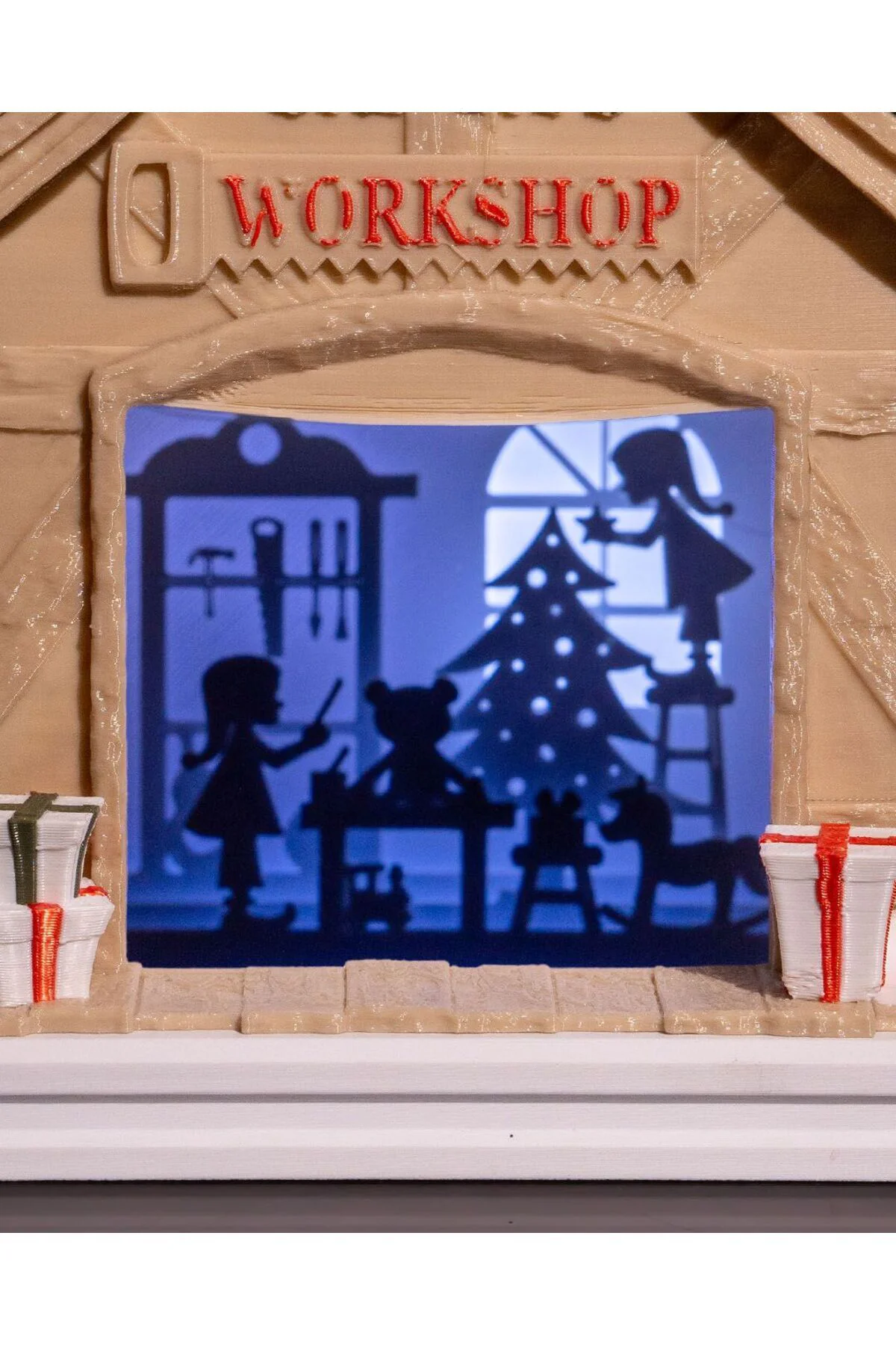 Yılbaşı Süsü Noel Dükkanı Led Lamba Yılbaşı Süsü Led Lamba Büyük 