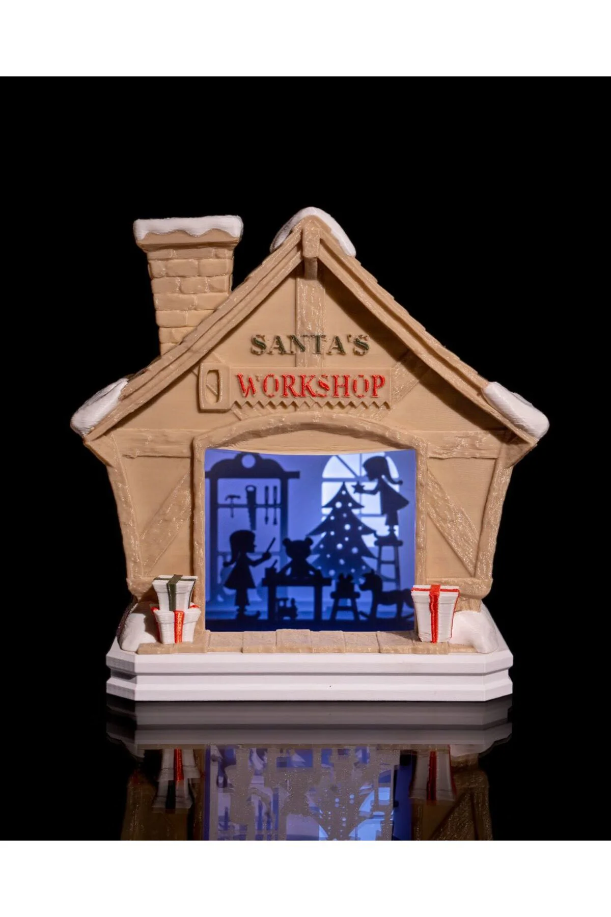 Yılbaşı Süsü Noel Dükkanı Led Lamba Yılbaşı Süsü Led Lamba Büyük Boy 20CM