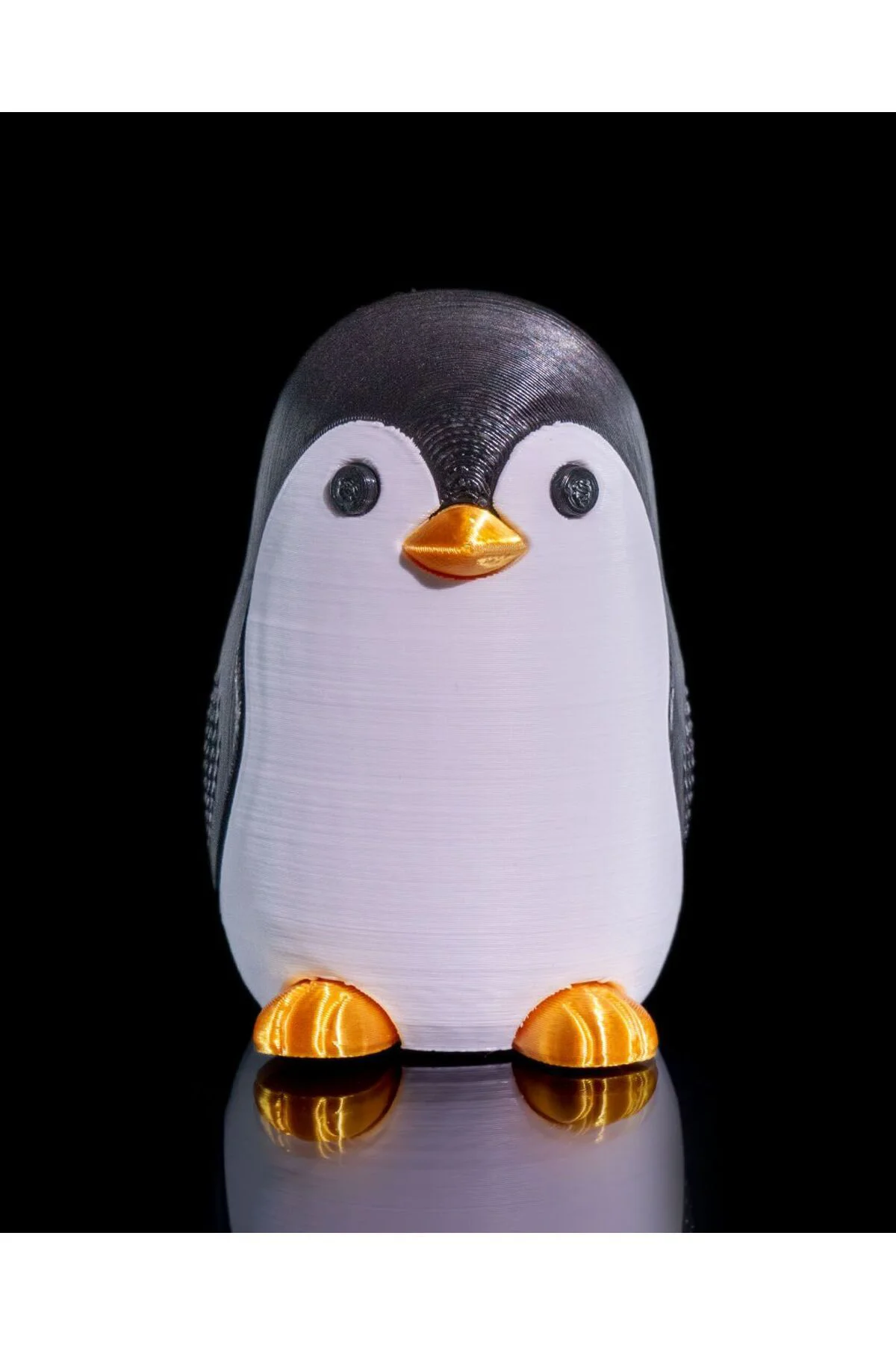 Yılbaşı Süsü Penguen Şekerlik Penguen Çikolata Kutusu 10CM