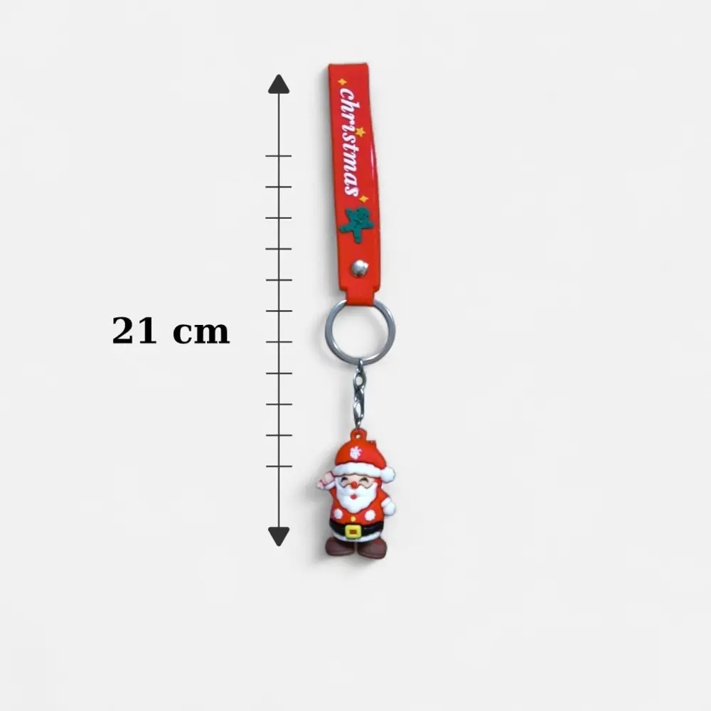 Yılbaşı Temalı 1 Adet Noel Baba Anahtarlık