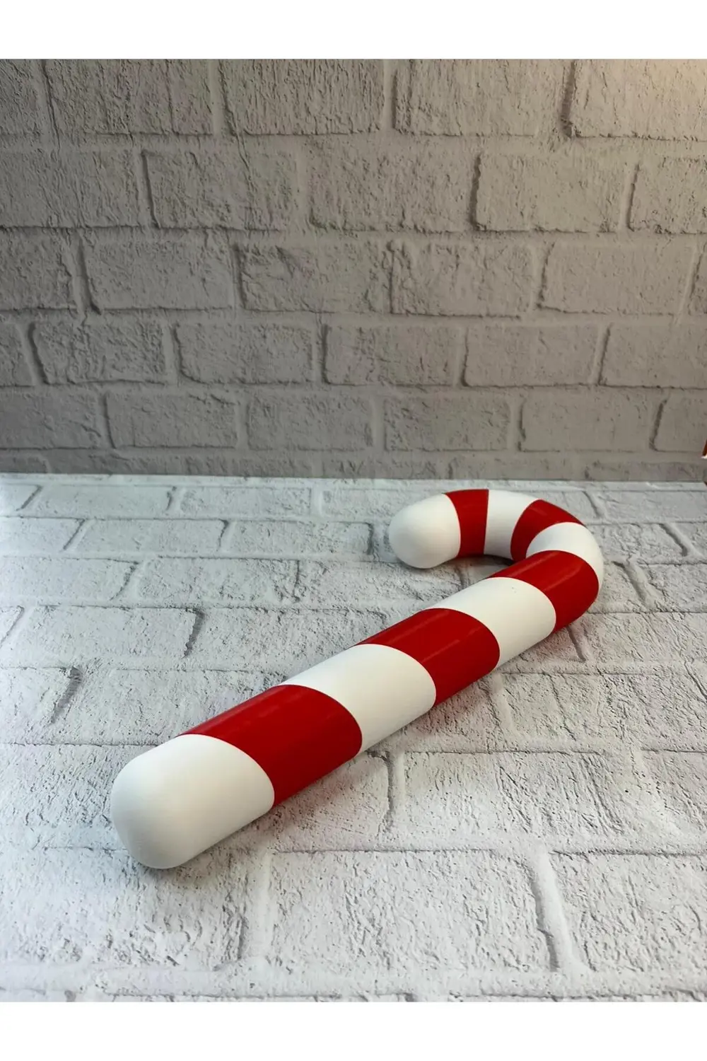 Yılbaşı Temalı Dekoratif Şeker Biblo Sıcak Salon Aksesuarı 13x34