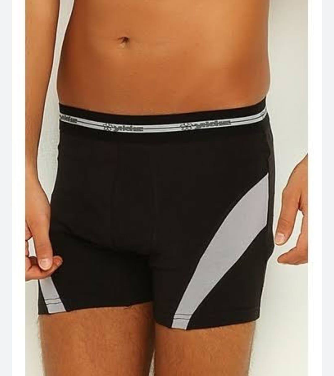 YILDIZ 116 ERKEK SİYAH COMFORT MODAL BOXER 3 ADET