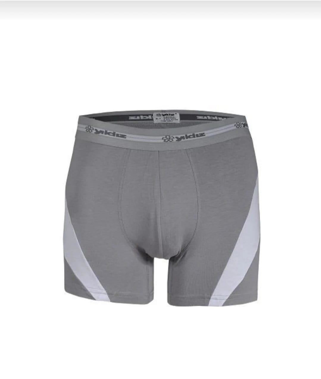 YILDIZ 117 ERKEK GRİ COMFORT MODAL BOXER 10 ADET