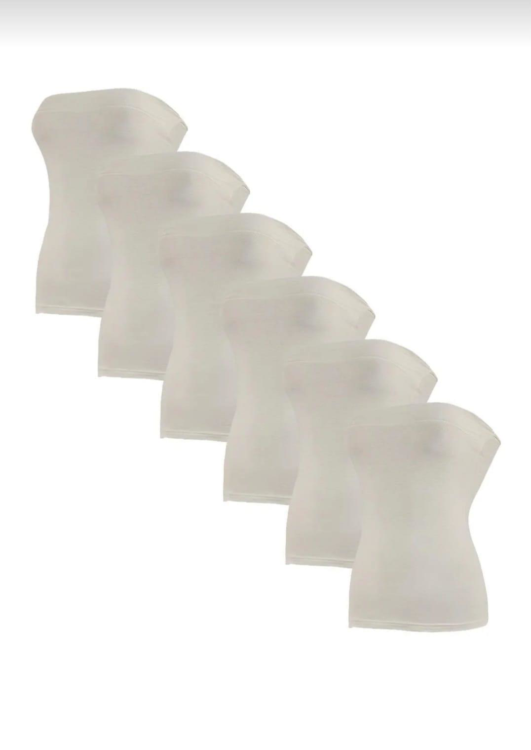 YILDIZ 2182 KADIN LİKRALI STRAPLEZ ATLET TEKLİ