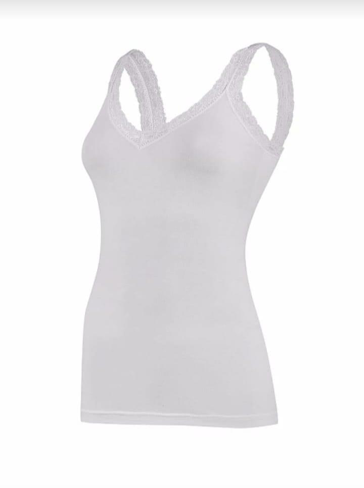 5 Yildiz Yildiz 2260 Bayan Kalin Askili Modal V Yaka Dantelli Atlet Tekli 5 Yildiz Yildiz 2260 Bayan Kalin Askili Modal V Yaka Dantelli Atlet Tekli