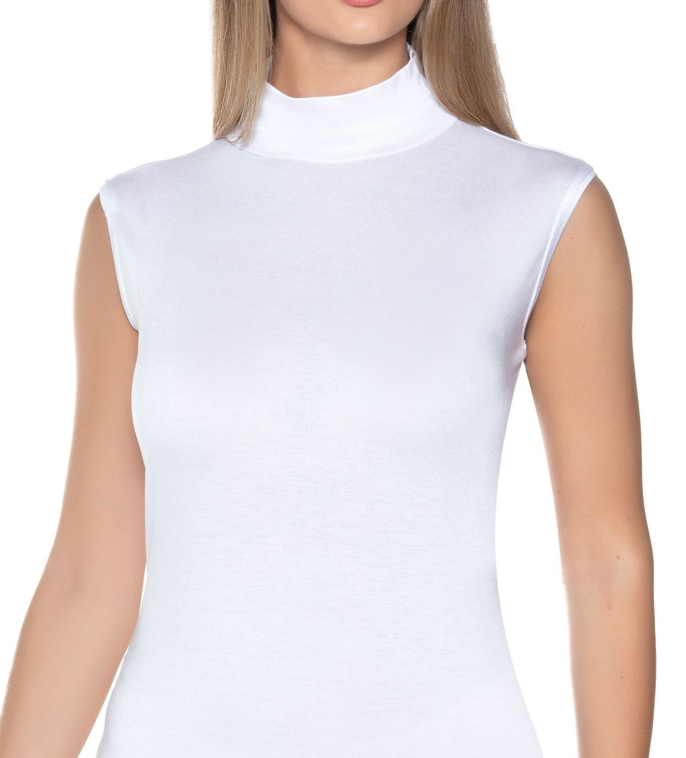 5 Yıldız Yildiz 2295 Kadin Likrali Sifir Kol Balikçi Yaka Atlet Tekli