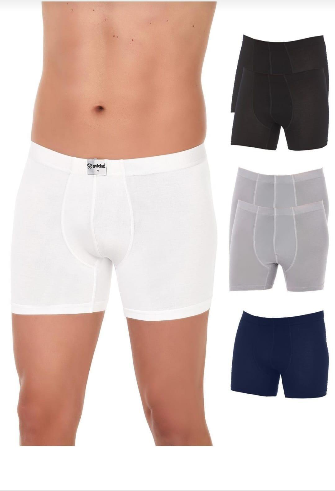 YILDIZ 320,321,322,323 ERKEK BAMBU KARIŞIK RENKLİ BOXER 4 ADET YILDIZ 320,321,322,323 ERKEK BAMBU KARIŞIK RENKLİ BOXER 4 ADET