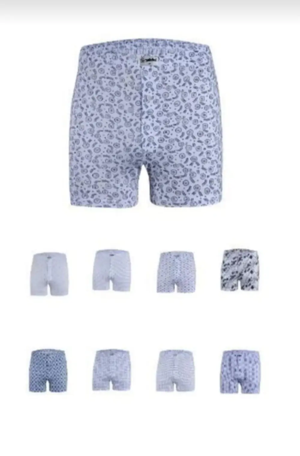 YILDIZ 35 ERKEK EMPRİME DESENLİ PENYE BOXER 10 ADET