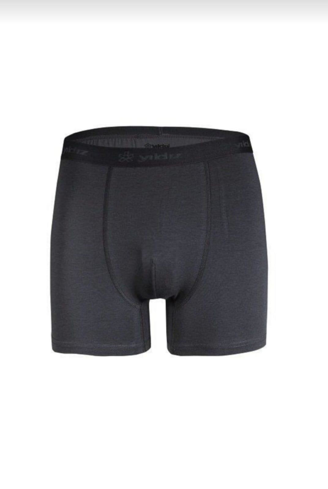 YILDIZ 38 ERKEK MODAL LİKRALI BOXER FÜME TEKLİ