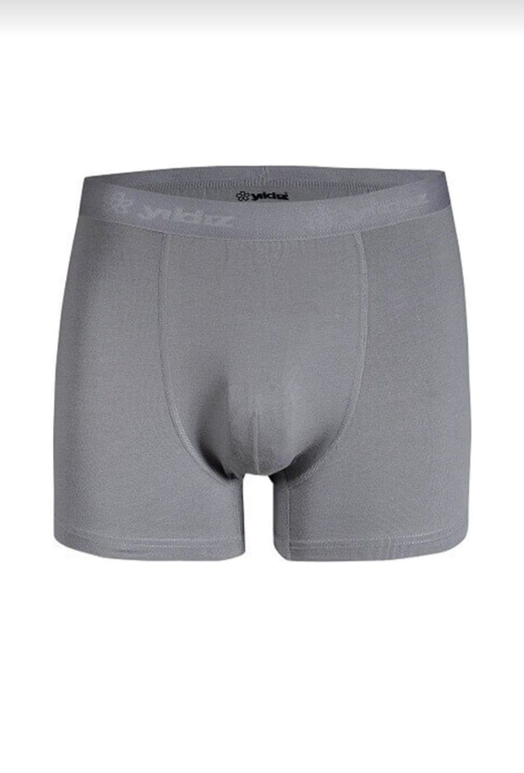 YILDIZ 41 ERKEK MODAL LİKRALI BOXER GRİ TEKLİ YILDIZ 41 ERKEK MODAL LİKRALI BOXER GRİ TEKLİ