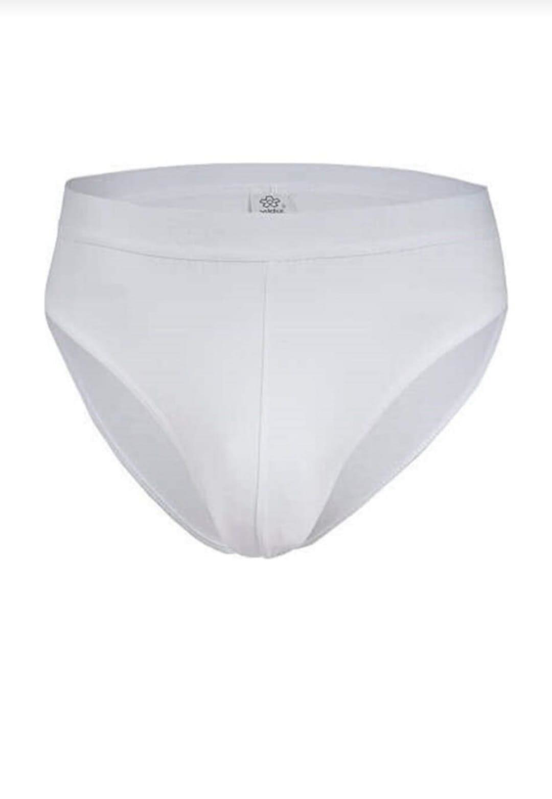 5 Yildiz Yildiz 65 Erkek Beyaz Modal Kemerli Slip 3 Adet