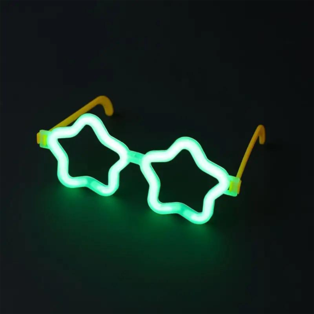 Yıldız Glow Gözlük - Yıldız Şekilli Glow Stick Gözlüğü - Glow Par Yıldız Glow Gözlük - Yıldız Şekilli Glow Stick Gözlüğü - Glow Par