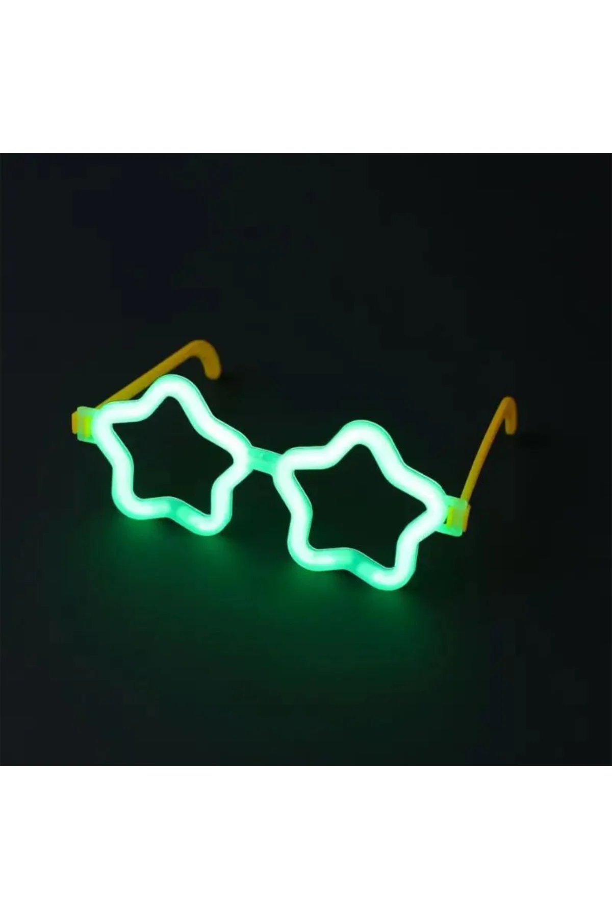 Yıldız Glow Gözlük - Yıldız Şekilli Glow Stick Gözlüğü - Glow Par