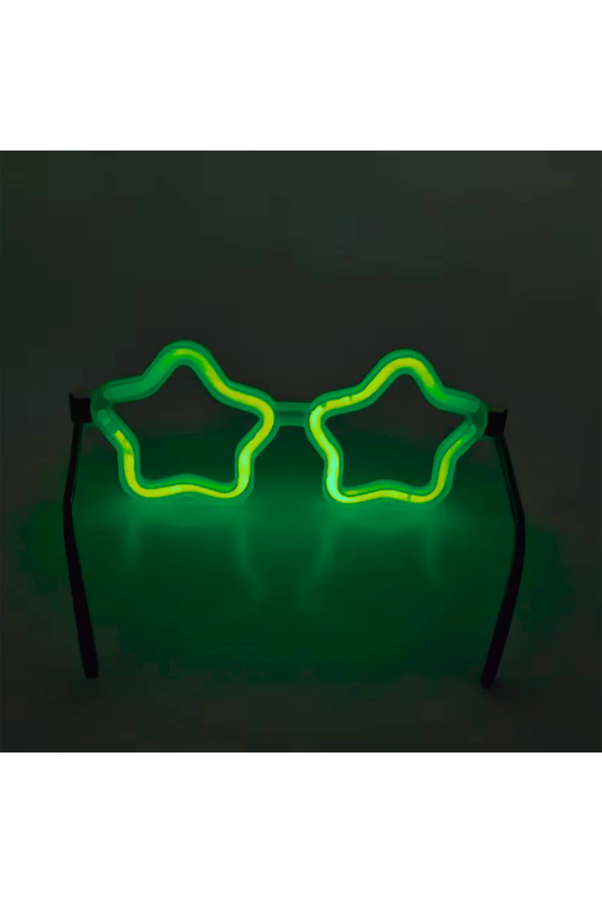Yıldız Glow Gözlük - Yıldız Şekilli Glow Stick Gözlüğü - Glow Par
