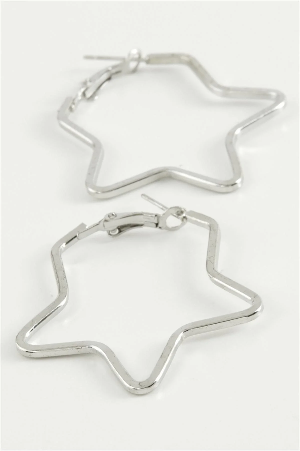 Yıldız Halka Küpe 4,5 cm