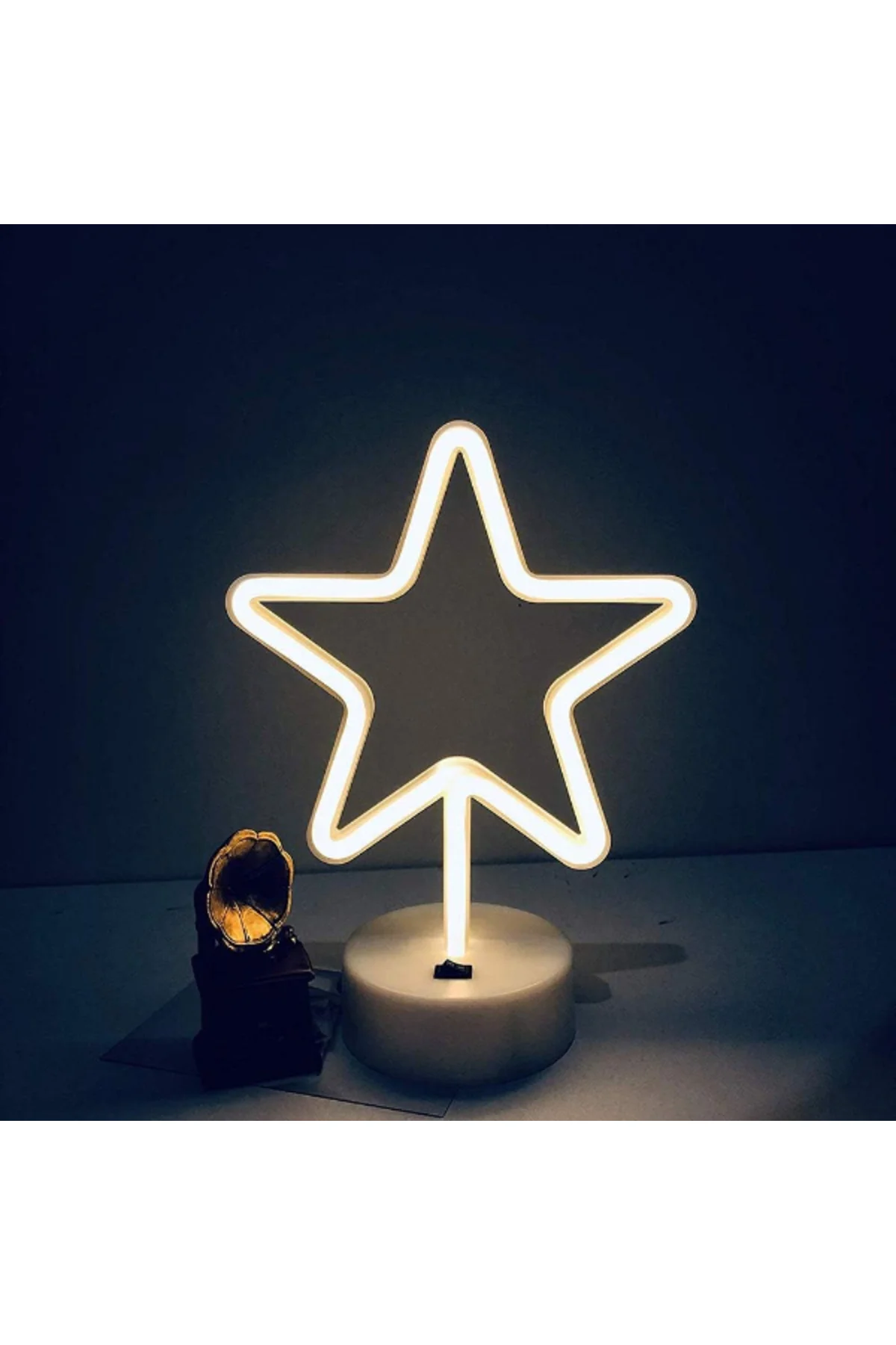 Yıldız Neon LED Lamba
