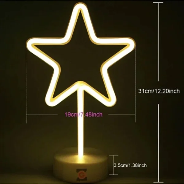 Yıldız Neon LED Lamba Fiyatı, Yorumları ve Özellikleri