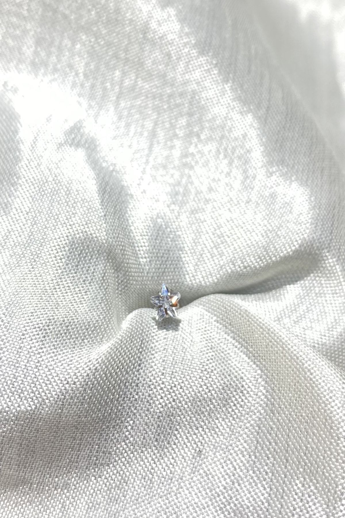 Yıldız Piercing Dudak Tragus Kıkırdak Helix Küpe