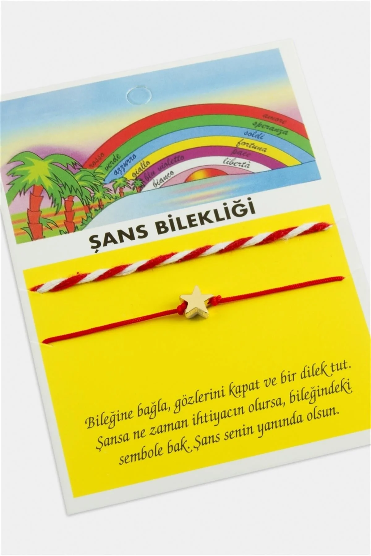Yıldız Şans İp Bileklik Yıldız Şans İp Bileklik