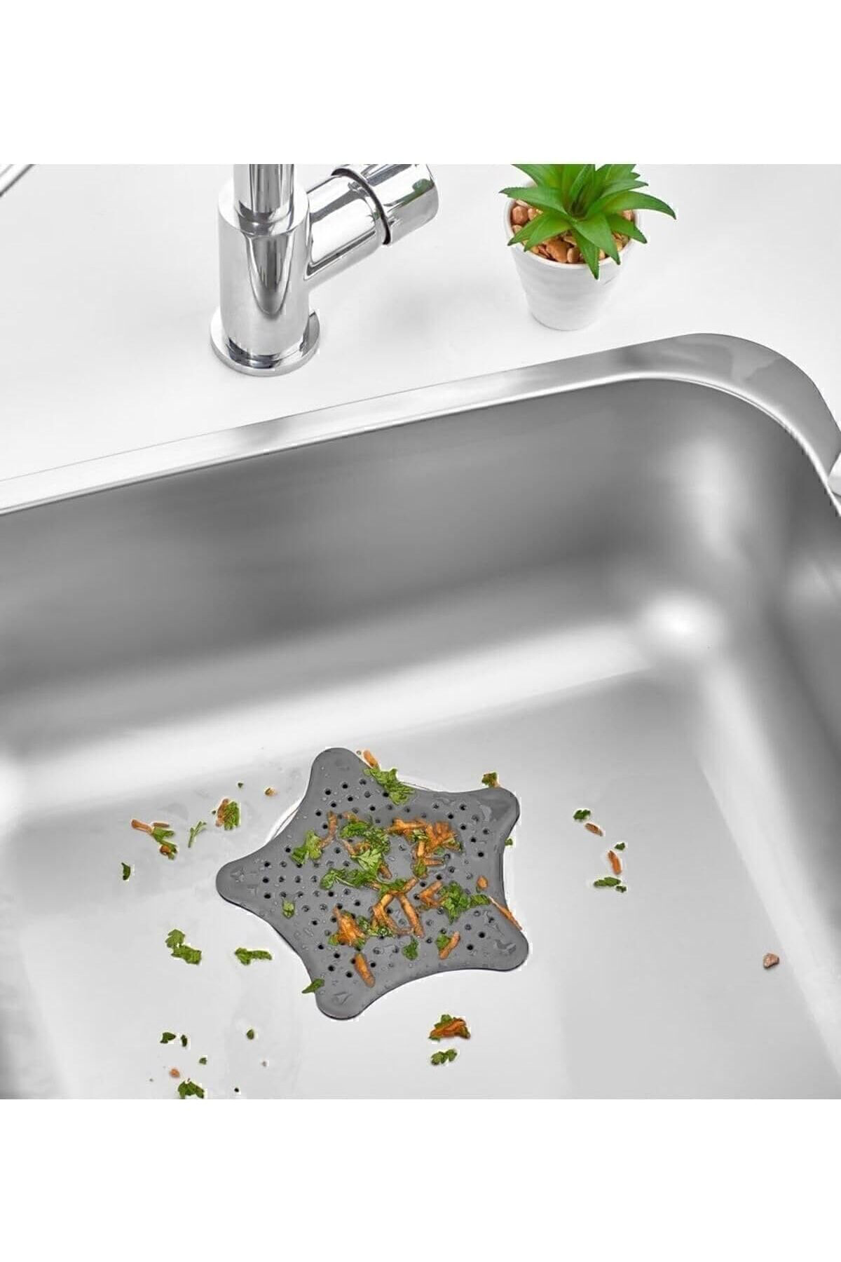 Yıldız Silikon Lavabo Süzgeçi