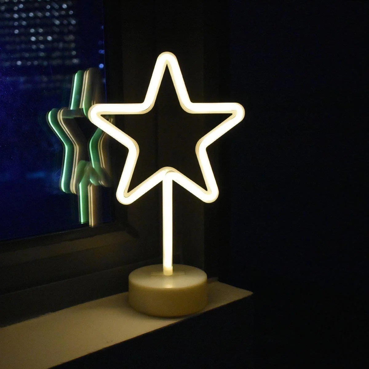 Yıldız Tasarımlı Neon Led Masa Ve Gece Lambası Dekoratif Işık Bx40 Fiyatı, Yorumları ve Özellikleri