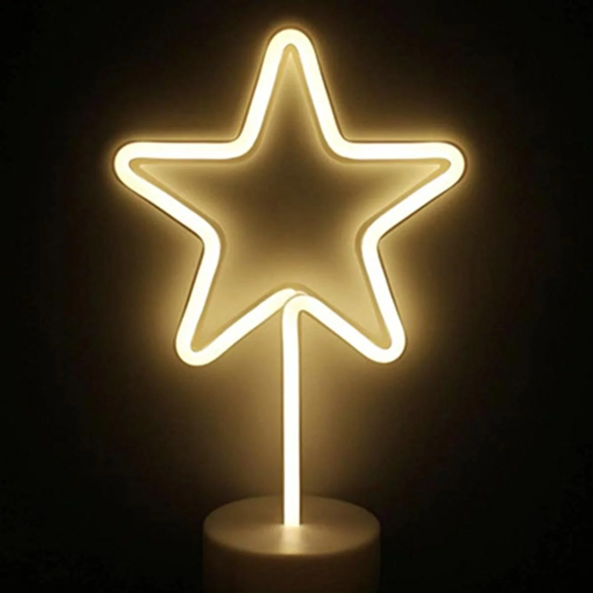 Yıldız Tasarımlı Neon Led Masa Ve Gece Lambası Dekoratif Işık Bx40 Fiyatı, Yorumları ve Özellikleri