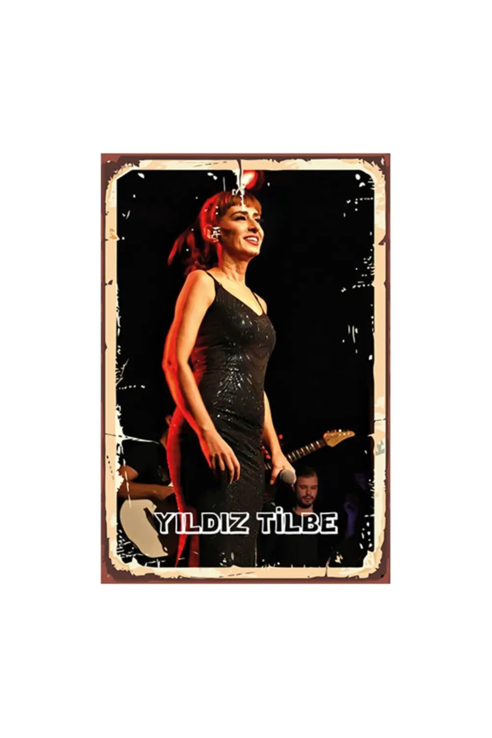 Yıldız Tilbe Tasarımlı 20*30 Cm Ahşap Tablo