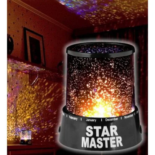 Yıldız Yansıtan Star Master Duvar Gece Lambası