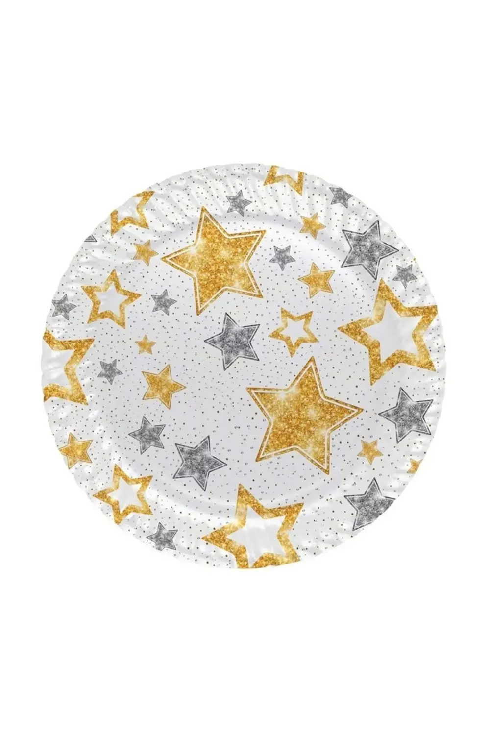 Yıldızlar Beyaz Doğum Günü Konsepti 8 Kişilik