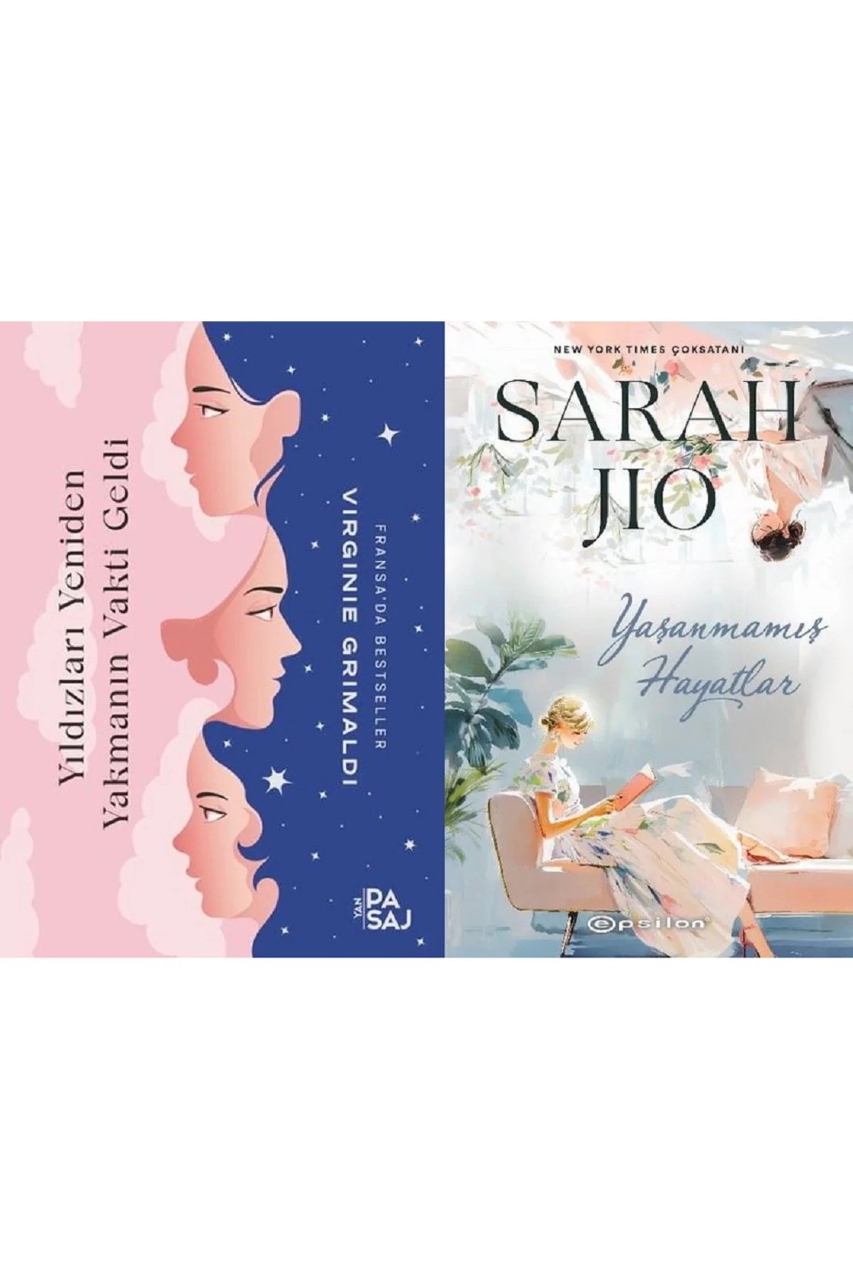 Yıldızları Yeniden Yakmanın Vakti Geldi + Yaşanmamış Hayatlar 2 Kitap Set