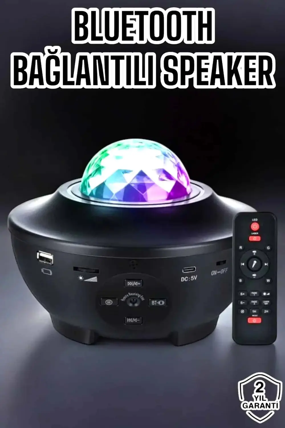 Yıldızlı gökyüzü Projektörü Uzaktan kumandalı Çocuklara Özel Şarj